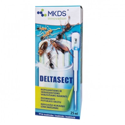 Deltasect biocidas-insekticidas, 25 ml